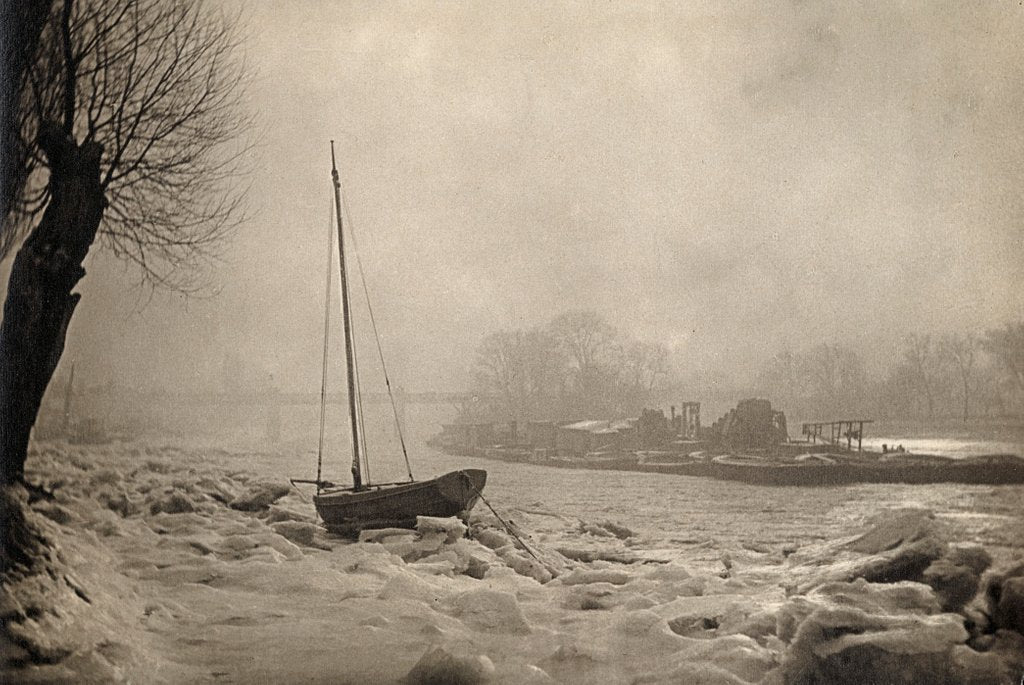 Detail of The Great Frost, Strand on the Green by Paul Martin