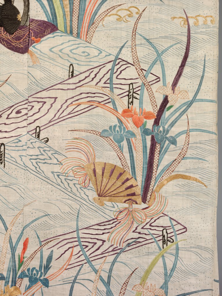 Detail of Kimono, detail. Probably Kyoto, Japan, 1800-50 by Unknown