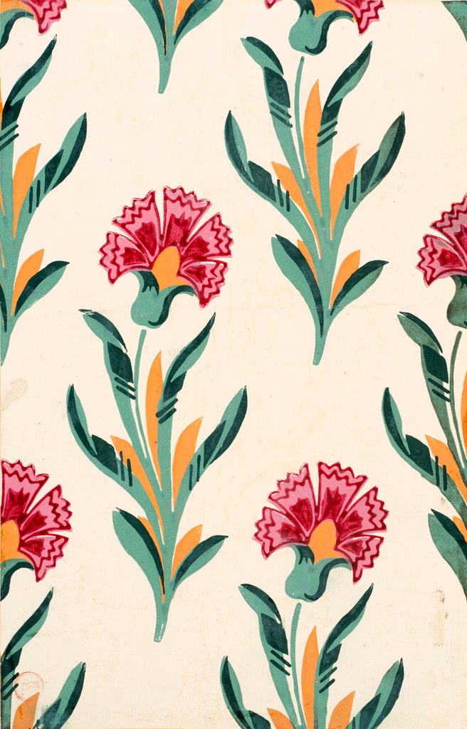 Detail of Wallpaper design by Owen Jones