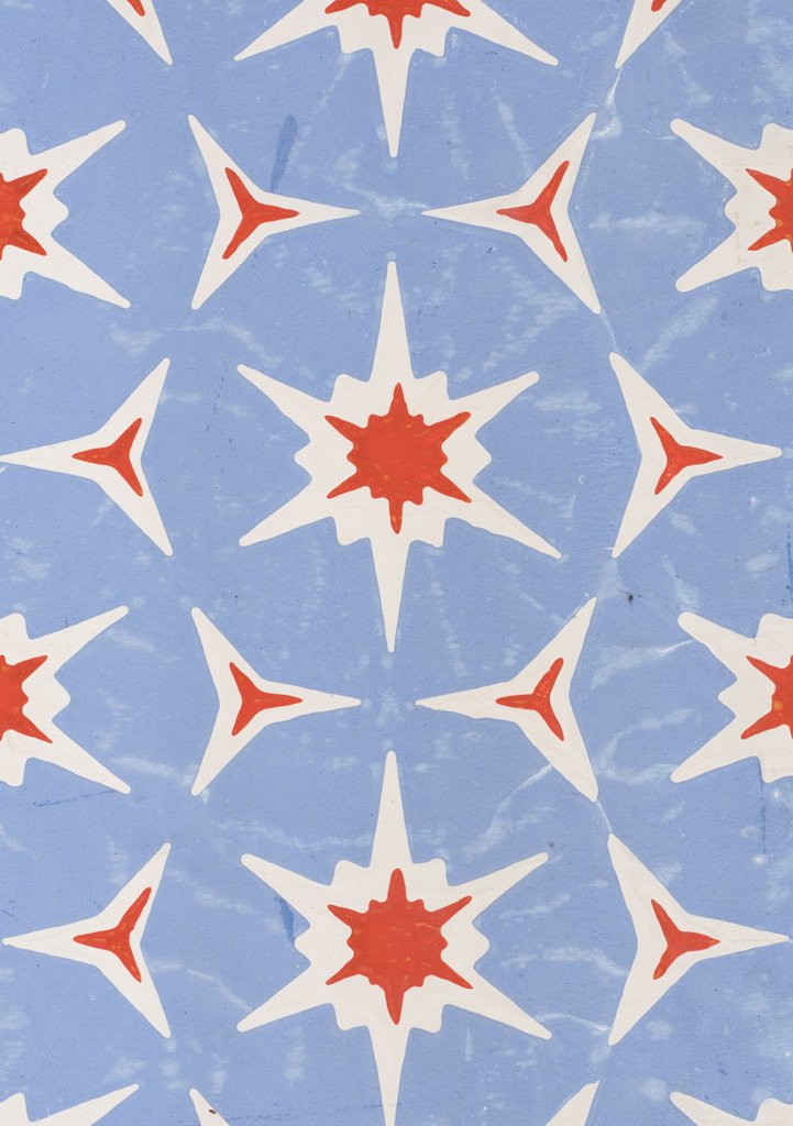 Detail of Wallpaper design by Owen Jones