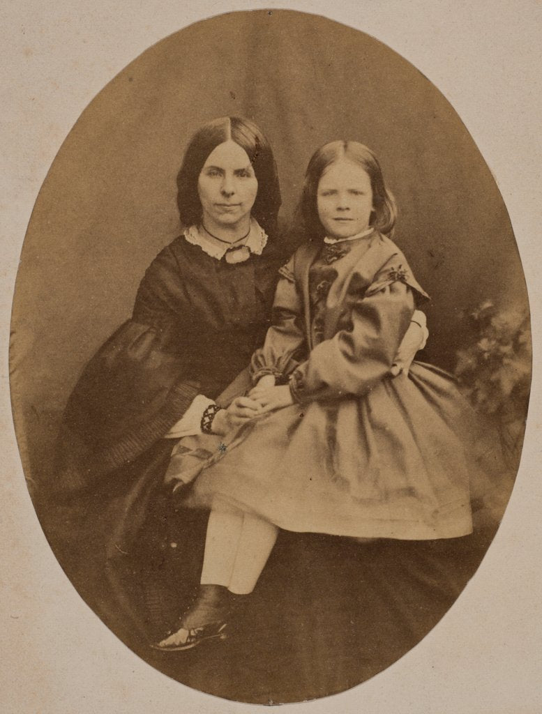 Mrs Letitia Barry and Louisa by Charles Lutwidge Dodgson