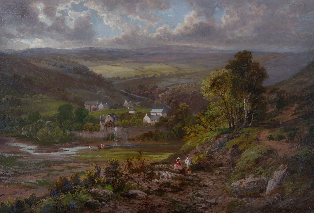 Detail of Baldwin Mill by Franz Hoepfner