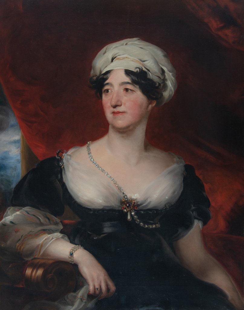 Detail of Marjorie Forbes, Duchess of Atholl (1762-1842) by Anonymous