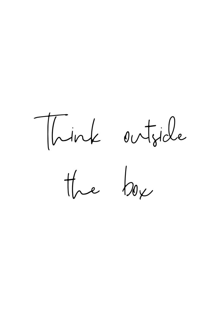 Detail of Think outside the box by Joumari