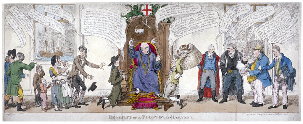 Detail of Benefits of a plentiful harvest by C Williams