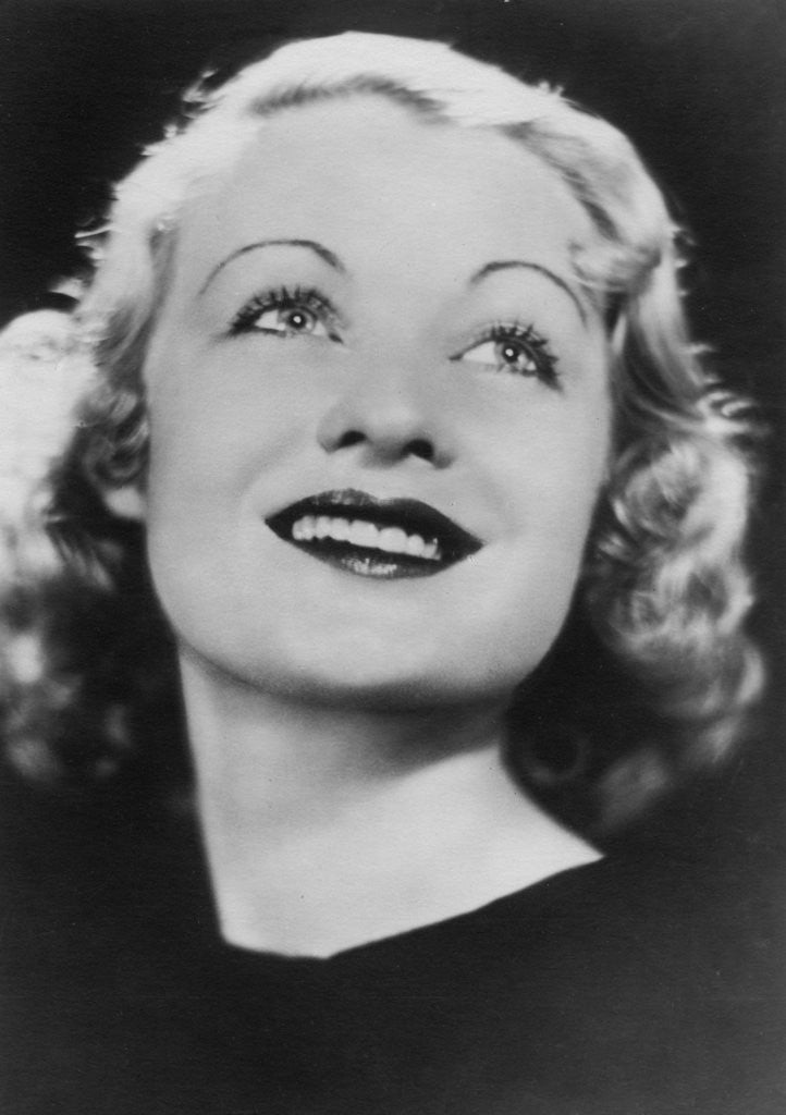 Detail of Constance Bennett (1904-1065), American actress by Anonymous