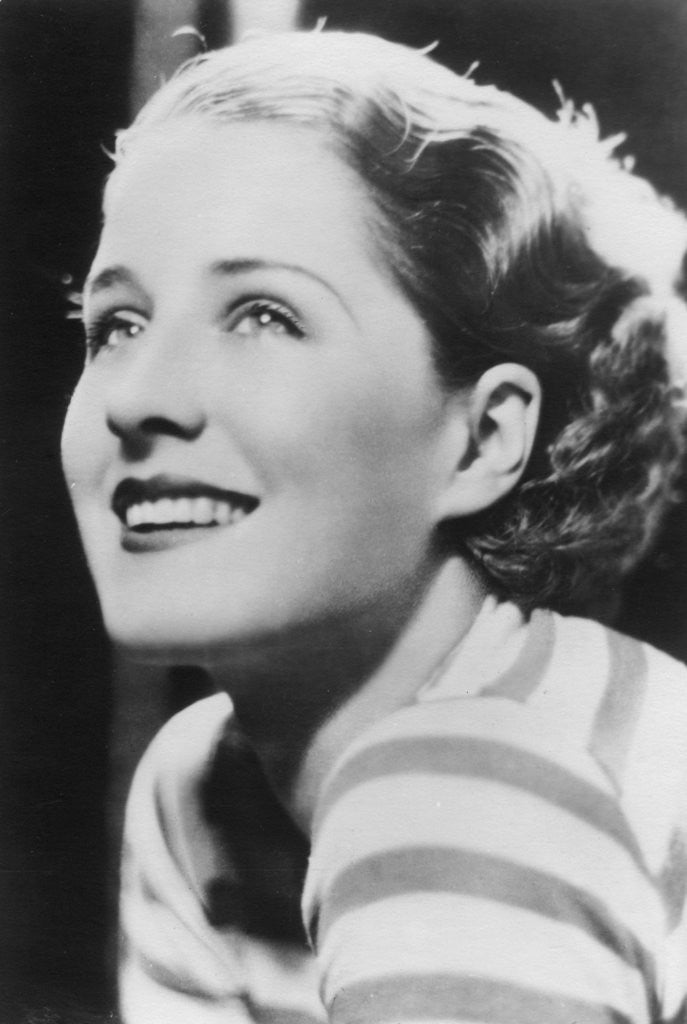 Detail of Norma Shearer (1902-1983), Canadian-American actress by Anonymous