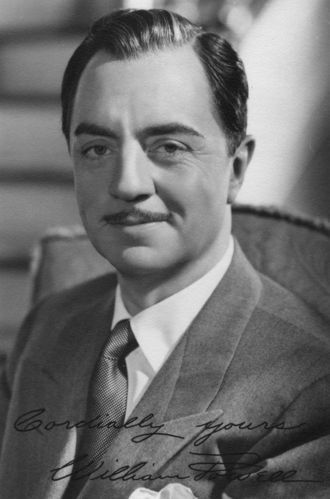 Detail of William Powell (1892-1984), American actor by Anonymous