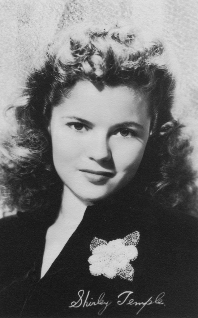 Detail of Shirley Temple (b1928), American actress by Anonymous