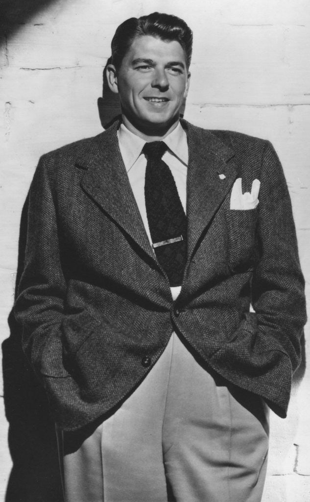 Detail of Ronald Reagan (1911-2004), 40th President of the United States of America by Anonymous