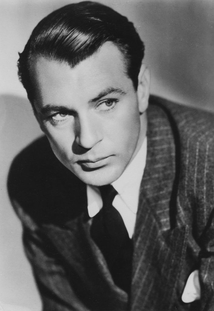 Detail of Gary Cooper (1901-1961), American actor by Anonymous