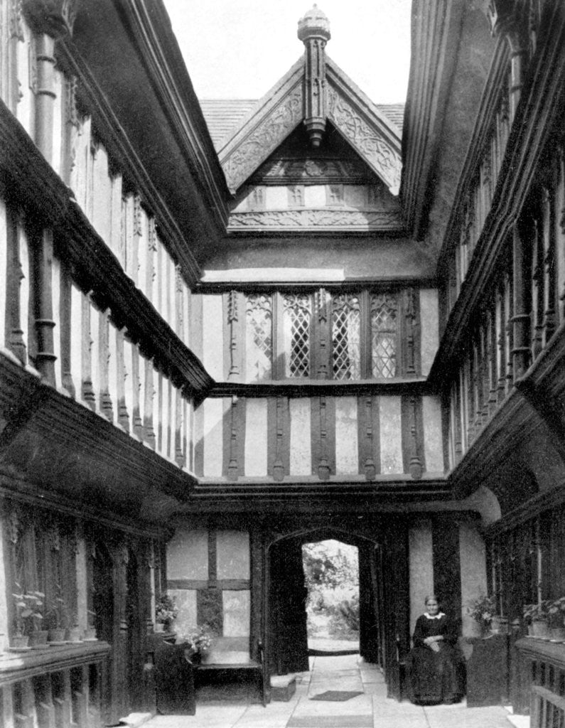 Detail of Ford's Hospital, Coventry, West Midlands by Anonymous