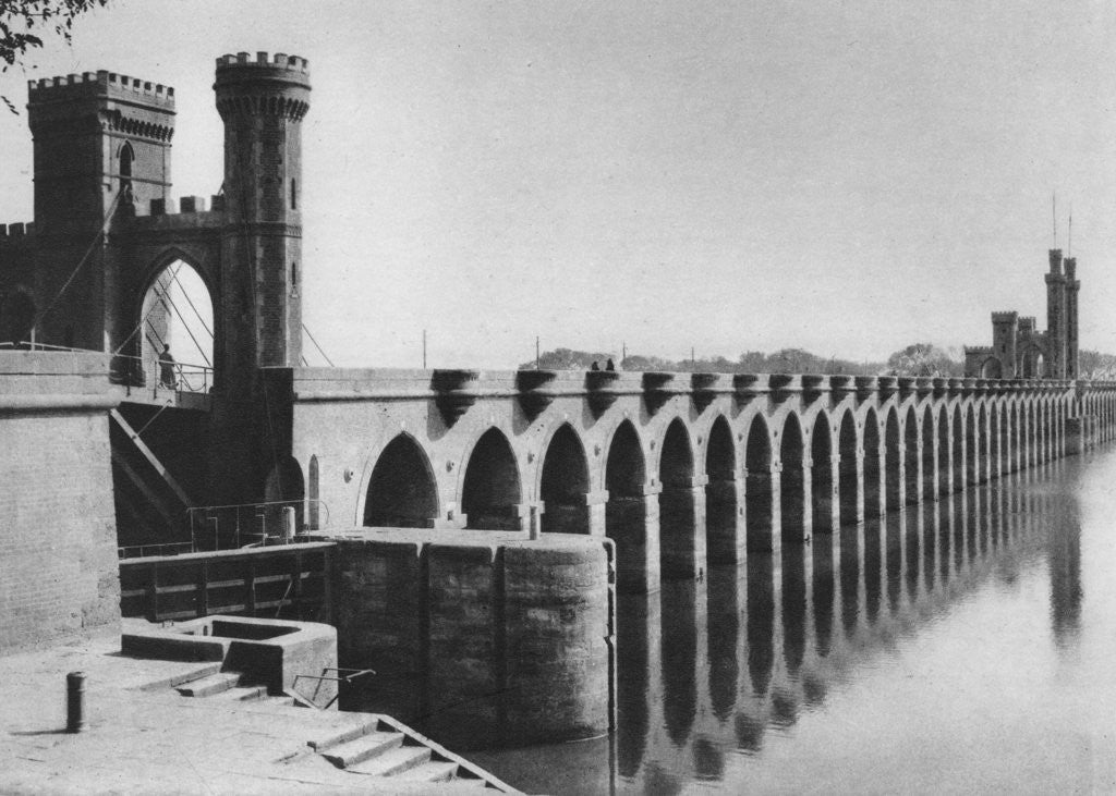 Detail of The Delta Barrage, Cairo, Egypt by Anonymous