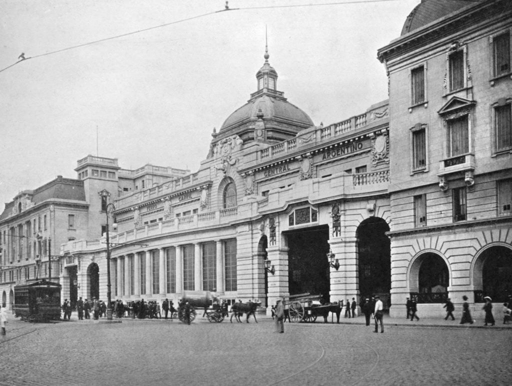 Detail of Retiro Railway Station, Buenos Aires, Argentina by Anonymous