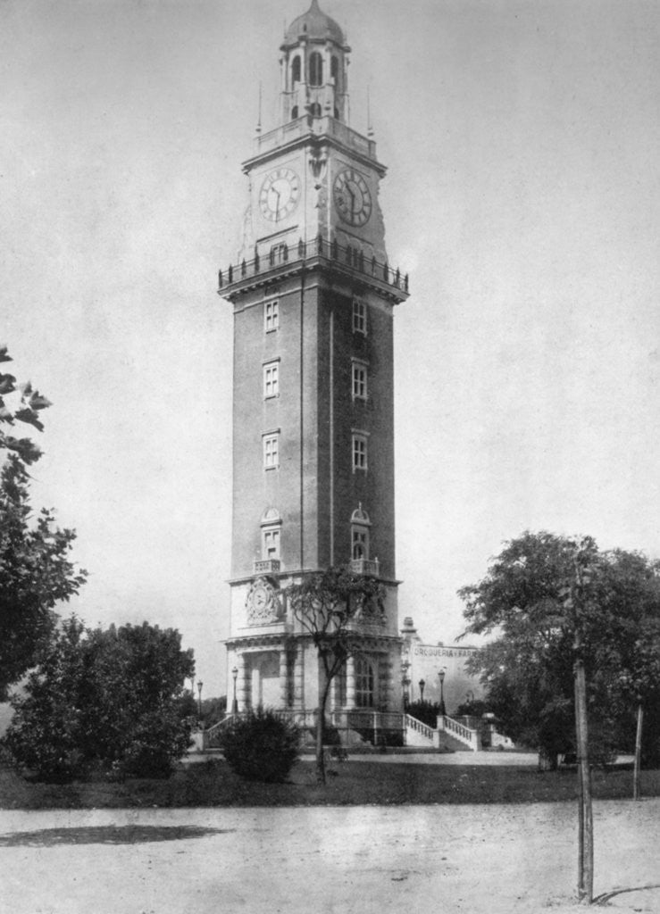Detail of British Clock Tower in commemoration of Argentine independence, Buenos Aires, Argentina by Anonymous