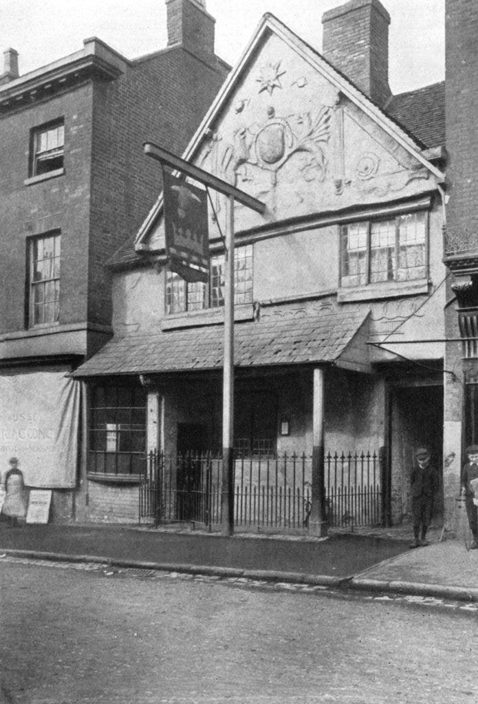 Detail of Bull's Head Inn, Ashby-de-la-Zouch, Leicestershire by Anonymous