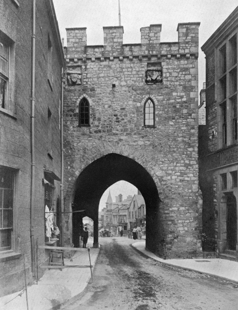 Detail of The Town Gate, Chepstow, Monmouthshire, Wales by Anonymous