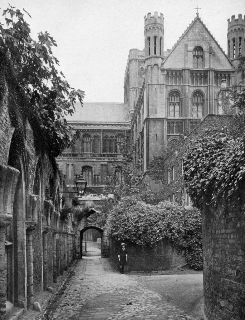 Detail of The Steps, Peterborough Cathedral, Cambridgeshire by National Maritime Museum