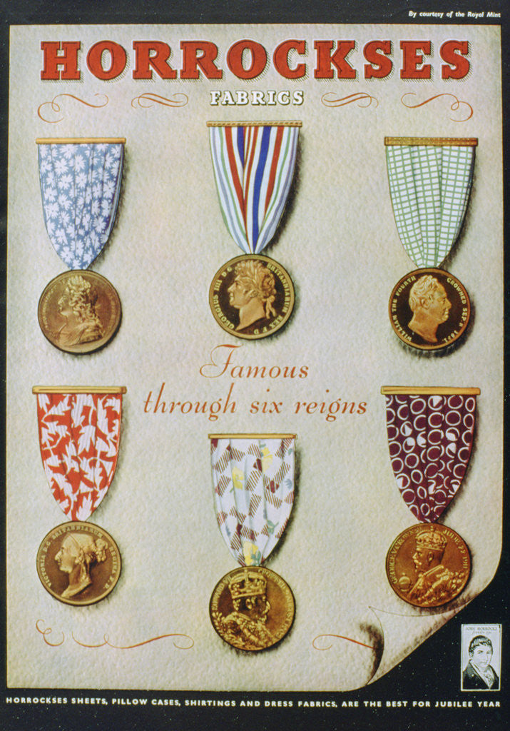 Detail of Horrockses fabrics by Anonymous