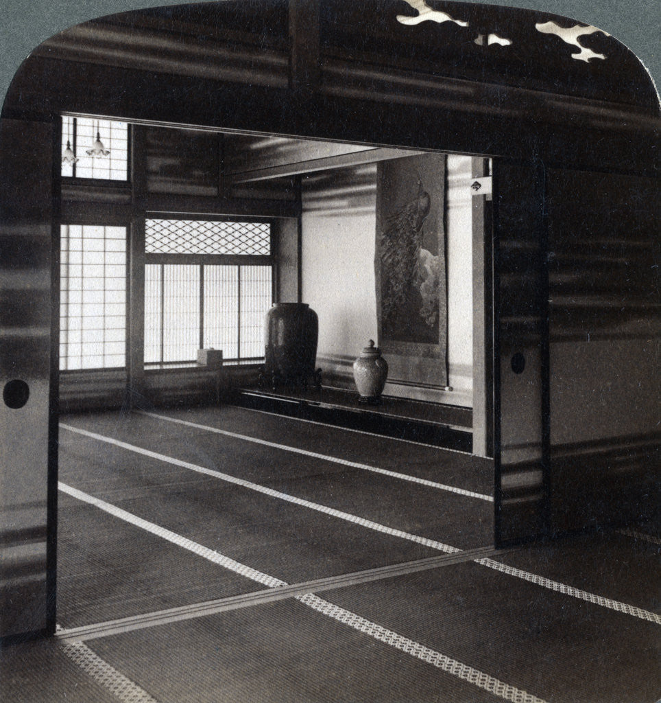 Detail of Home of Count Okuma, Tokyo, Japan by Underwood & Underwood