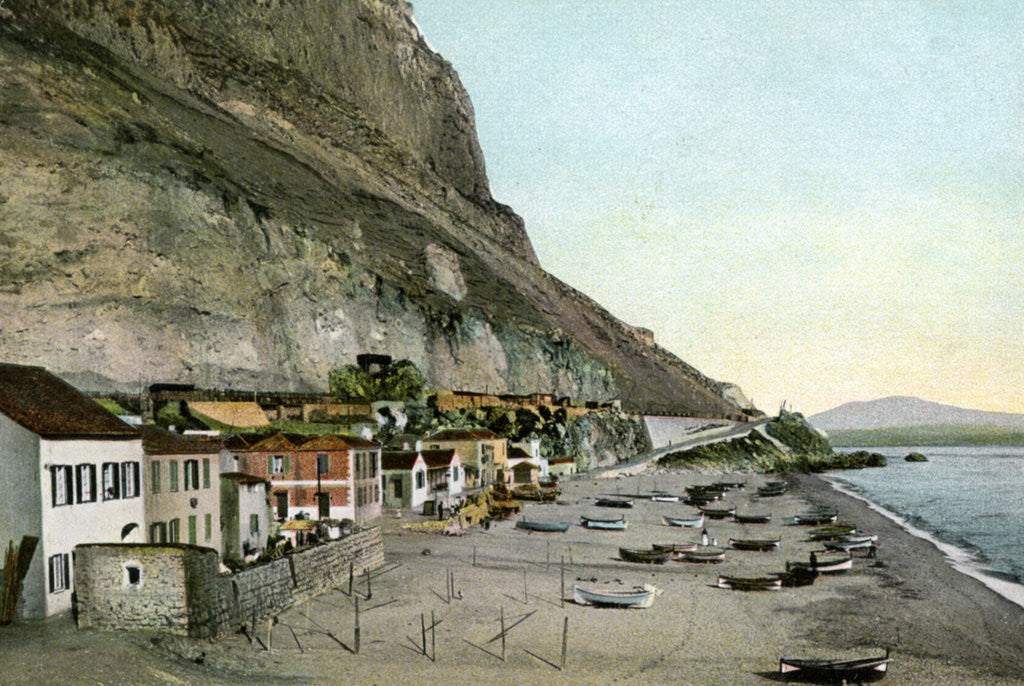 Detail of Catalan Bay, Gibraltar by Anonymous