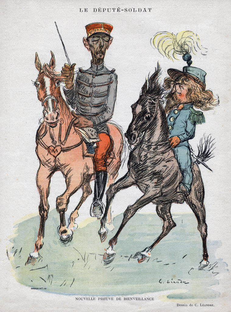 Detail of Nouvelle preuve de bienveillance by Garnier