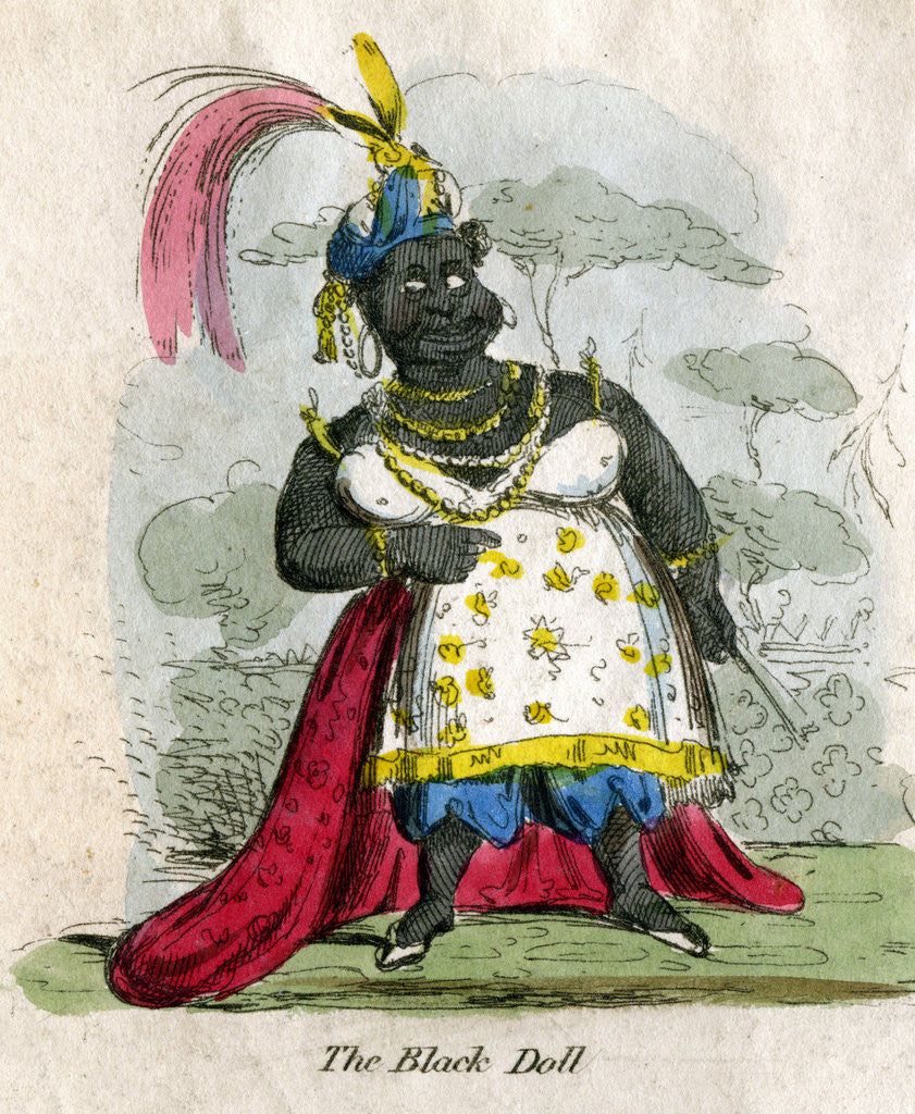 Detail of The Black Doll by Anonymous