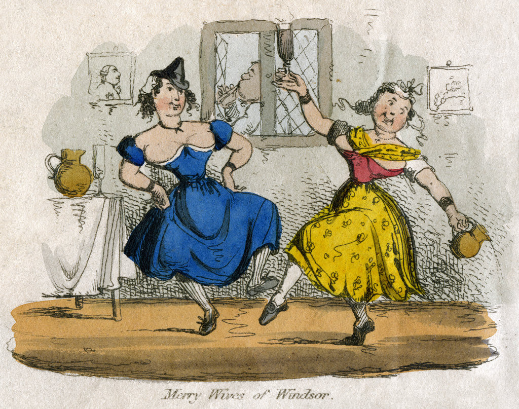 Detail of Merry Wives of Windsor by Anonymous