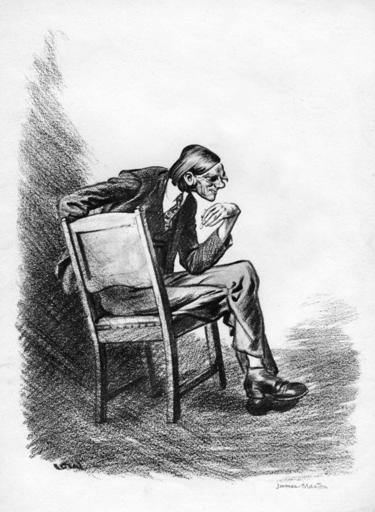 Detail of James Maxton by Anonymous