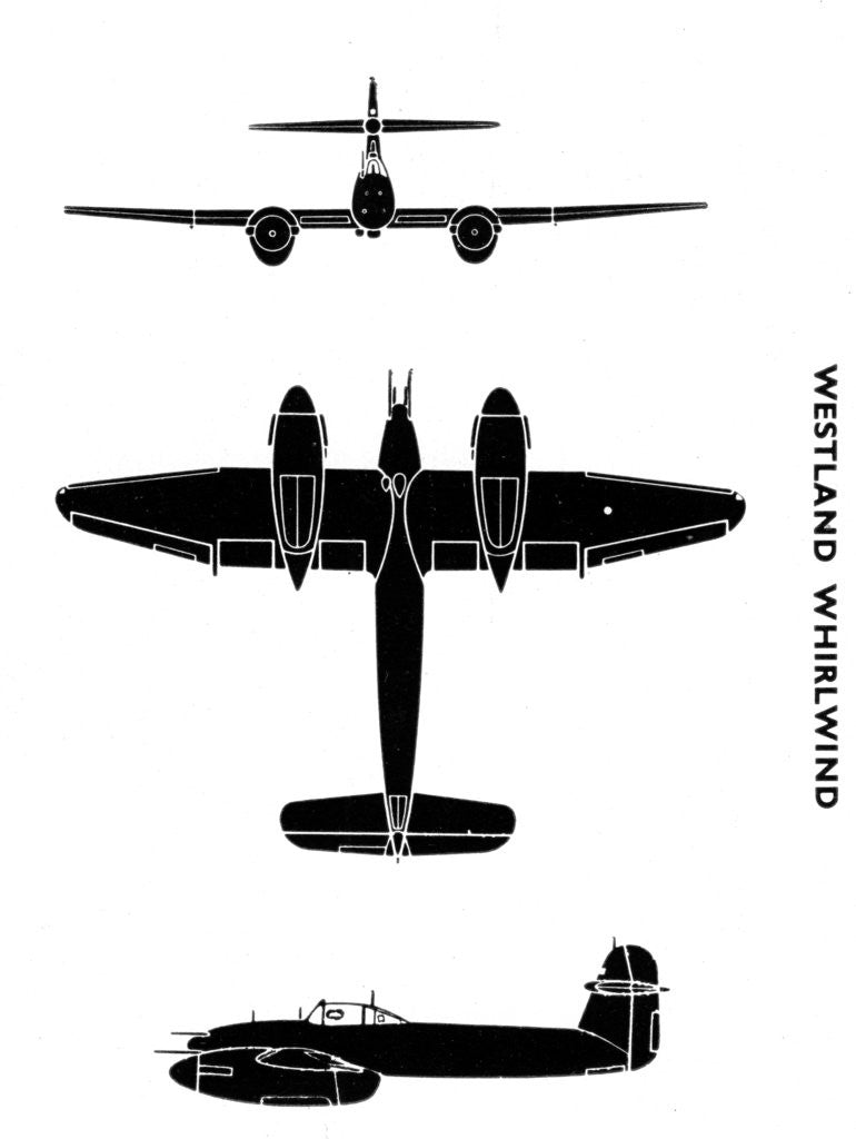 Detail of Westland Whirlwind by Anonymous