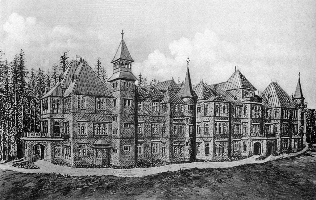 Detail of Civil Secretariat, Simla, India by Anonymous