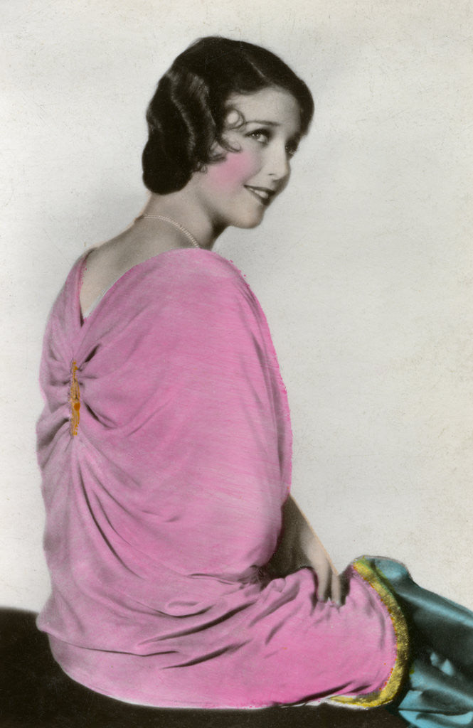 Detail of Loretta Young, American actress by Anonymous