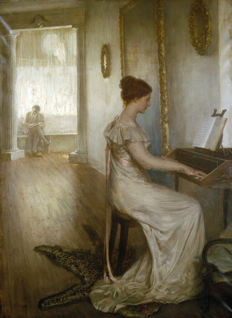 Detail of A sonata of Beethoven by Alfred Edward Emslie
