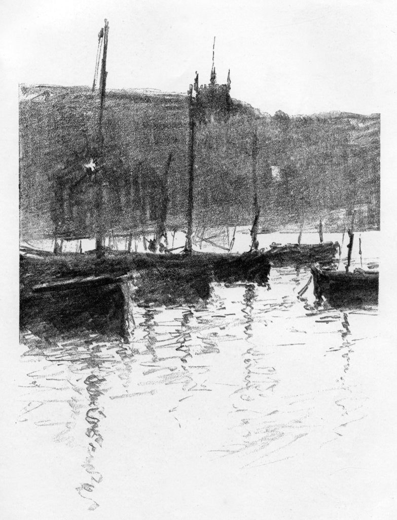 Detail of St Ives, Cornwall by Robert Norton Nance