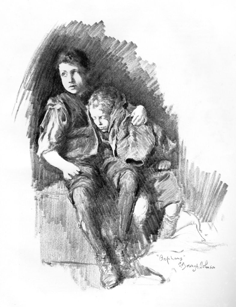 Detail of Orphans by E Borough Johnson