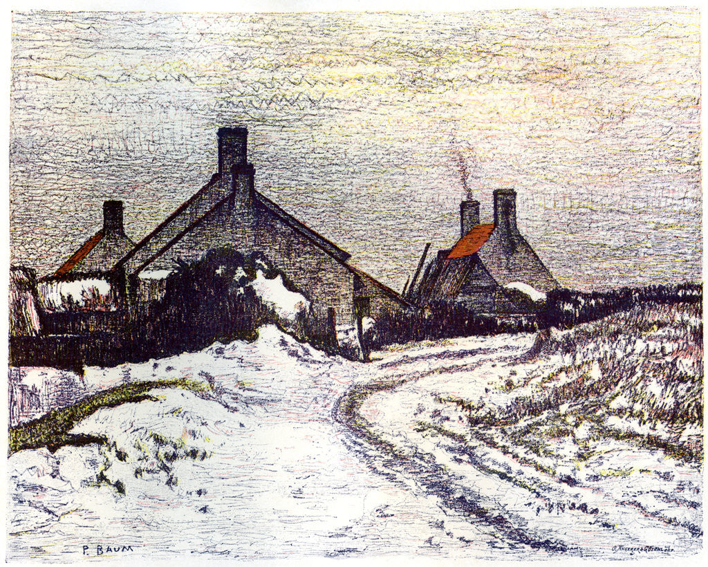 Detail of Winter by Paul Baum