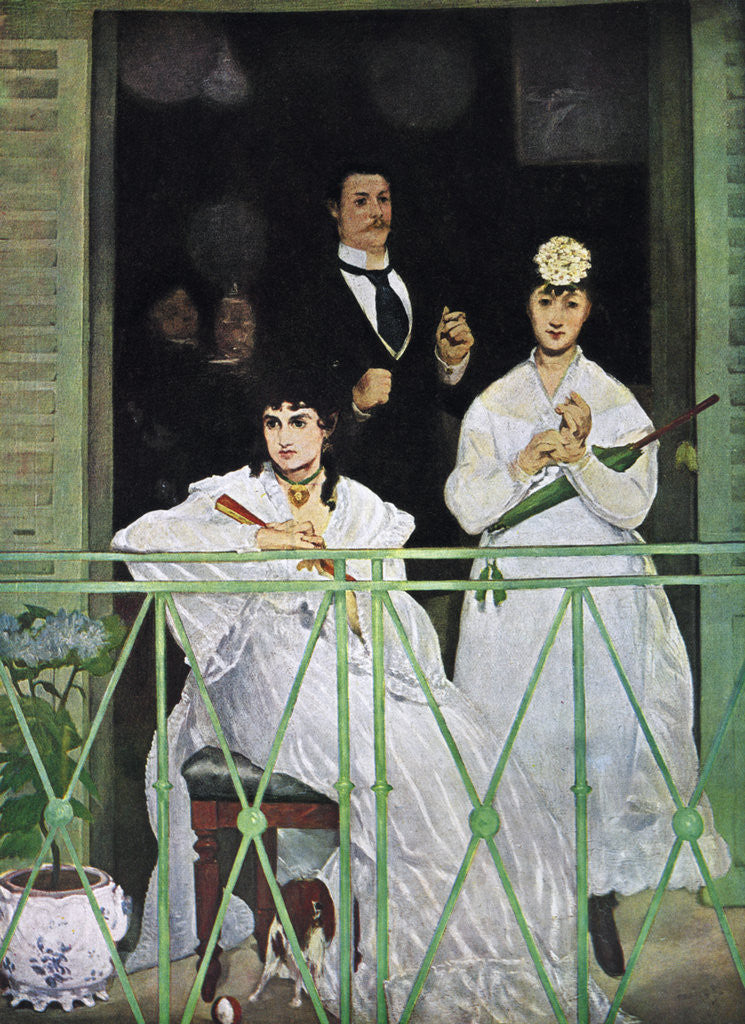 Detail of The Balcony by Edouard Manet