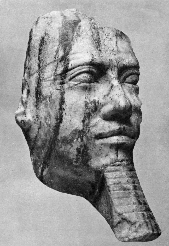 Detail of Menkaura (or possibly Khafra), Ancient Egyptian Pharoah by Anonymous