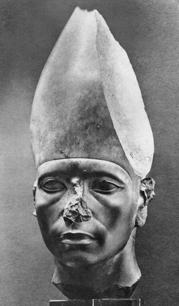 Detail of Amenemhat III (1854 BC-1808 BC), Ancient Egyptian Pharoah, c1820 BC by Anonymous