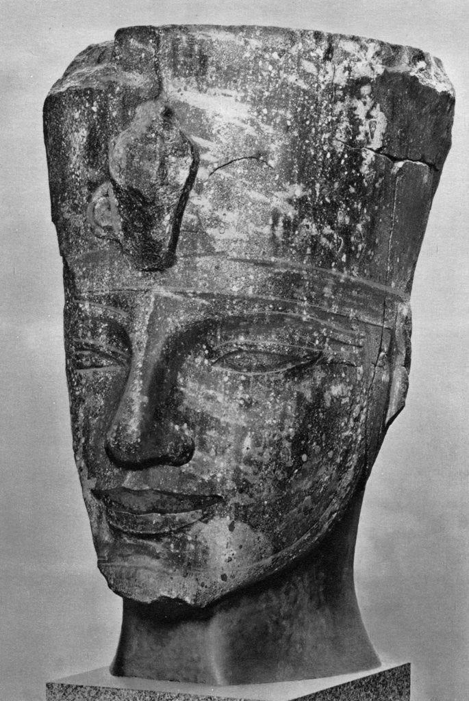 Detail of Amenhotep III (1390 BC-1352 BC), Ancient Egyptian Pharoah by Anonymous