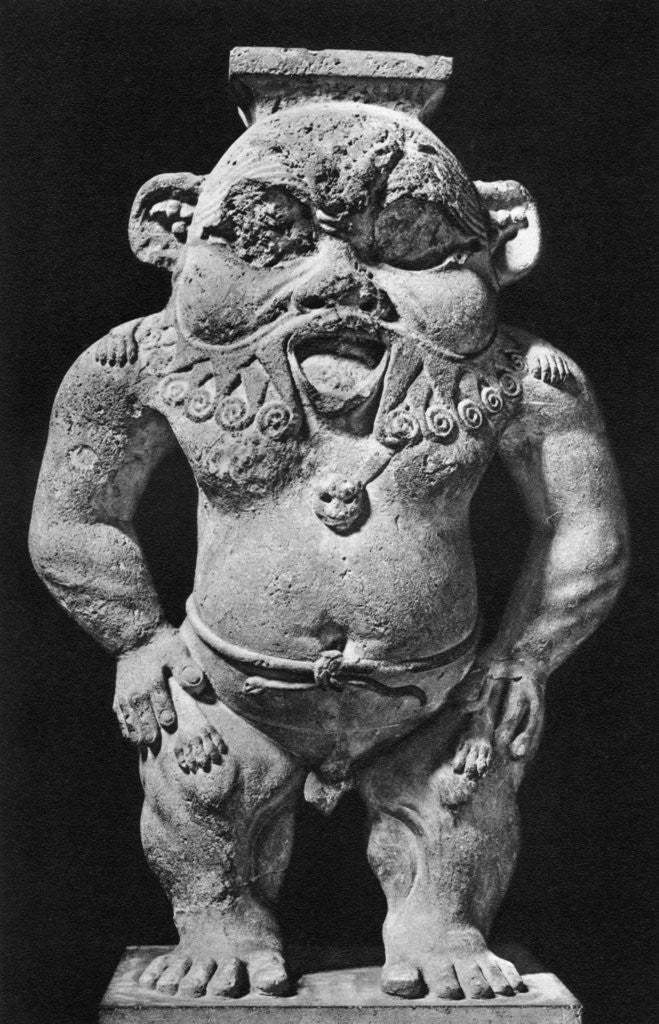 Detail of The God Bes, c350 BC by Anonymous