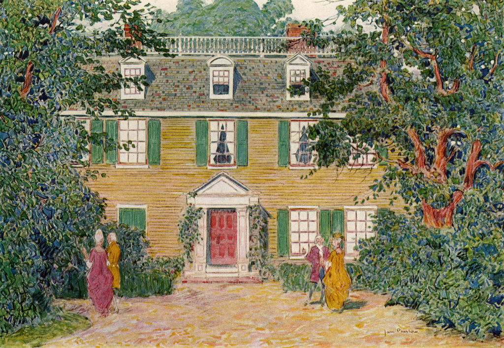 Detail of The Quincy House, New England, USA by James Preston