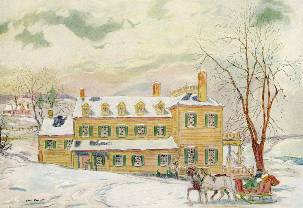 Detail of The Kendall House, Virginia, USA by James Preston