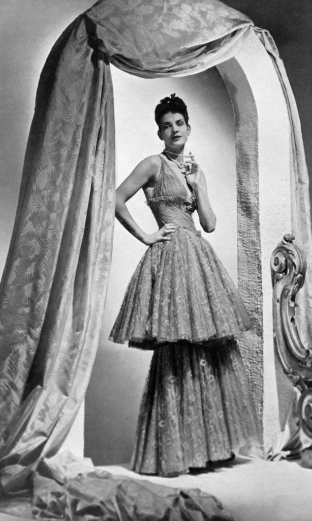 Detail of Mainbocher haute couture by Joffe