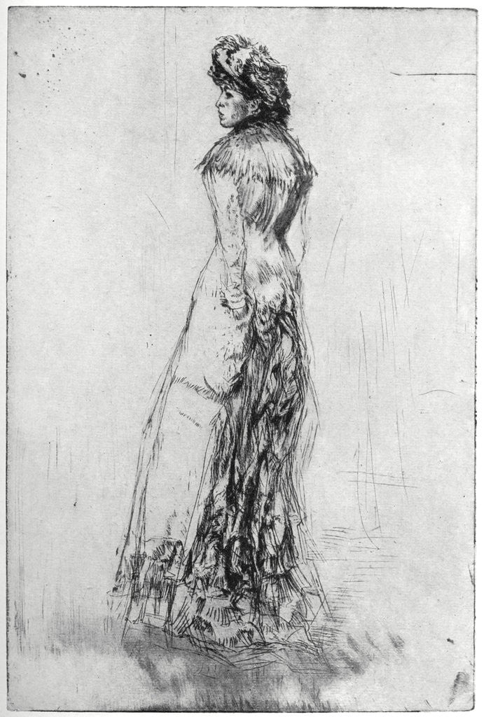 Detail of Maude, Standing by James Abbott McNeill Whistler