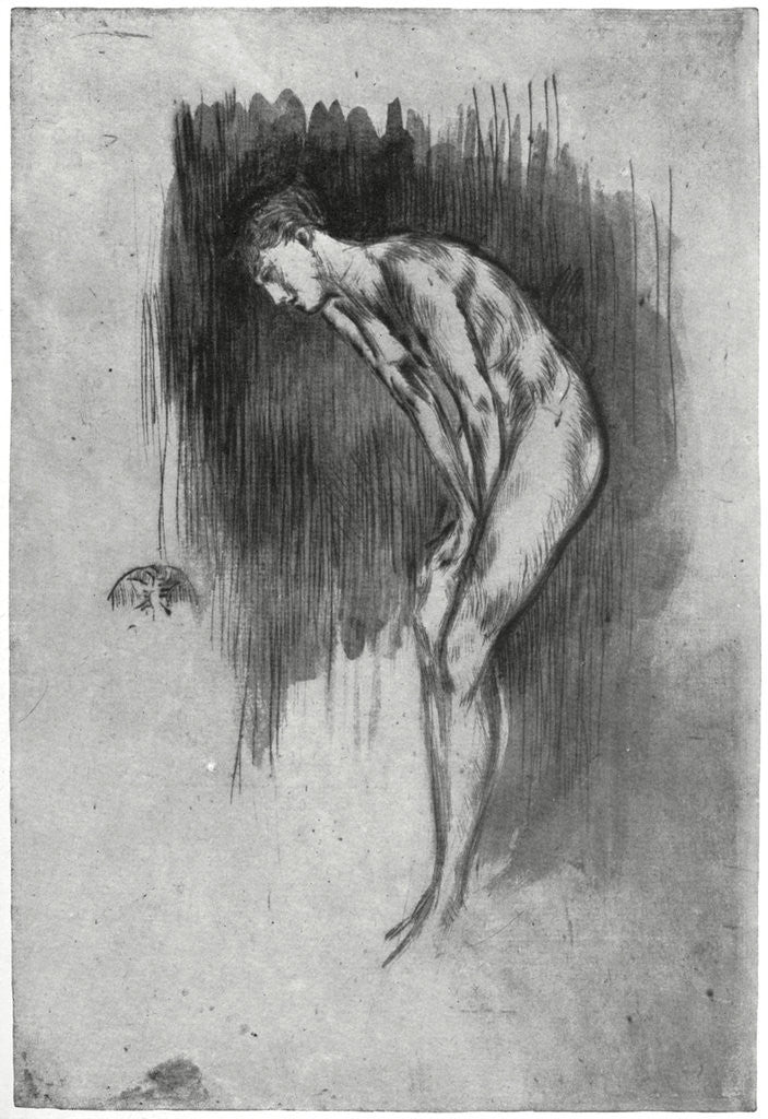 Detail of Tillie, a Model by James Abbott McNeill Whistler
