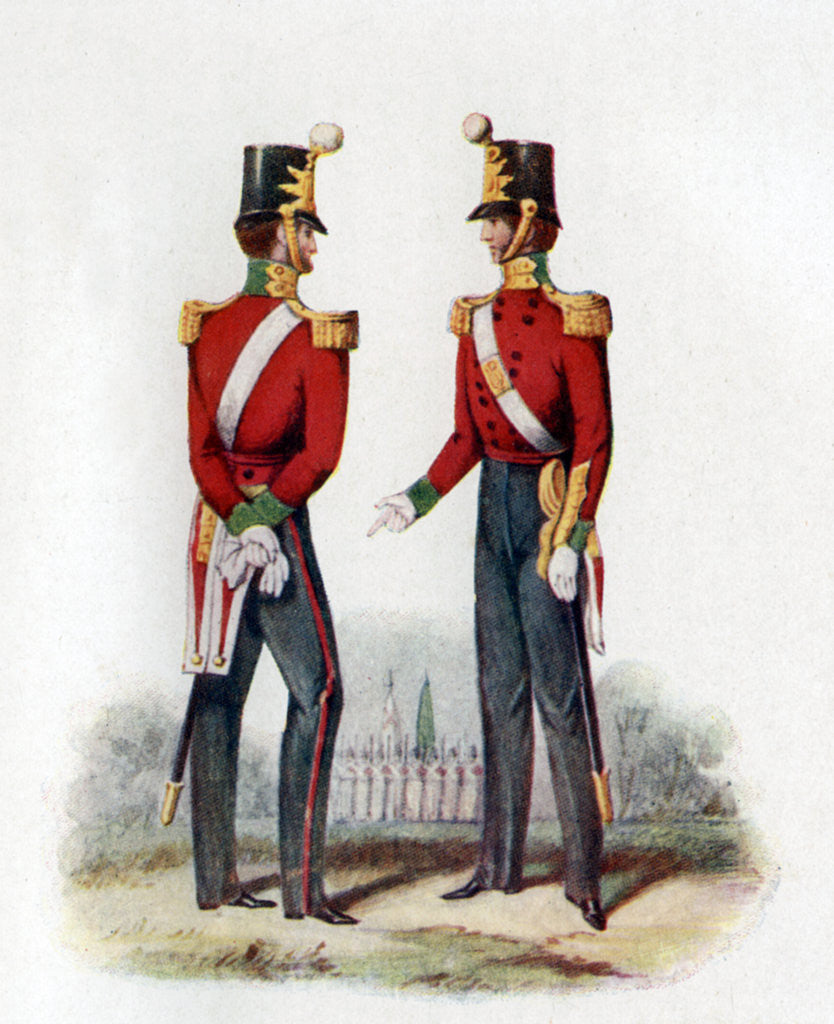 Detail of Uniform of the 19th Regiment by Anonymous