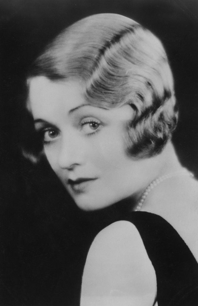 Detail of Constance Bennett (1904-1965), American actress by Anonymous