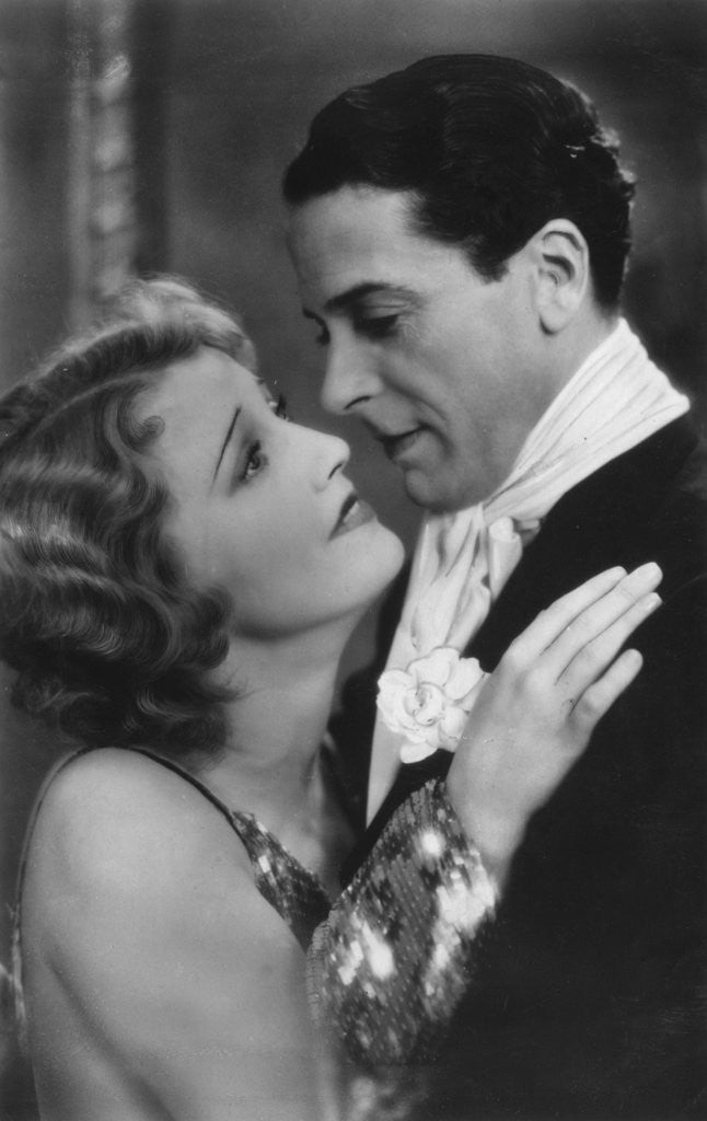Detail of Jack Buchanan (1891-1957) and Jeanette MacDonald (1903-1965), actors by Anonymous
