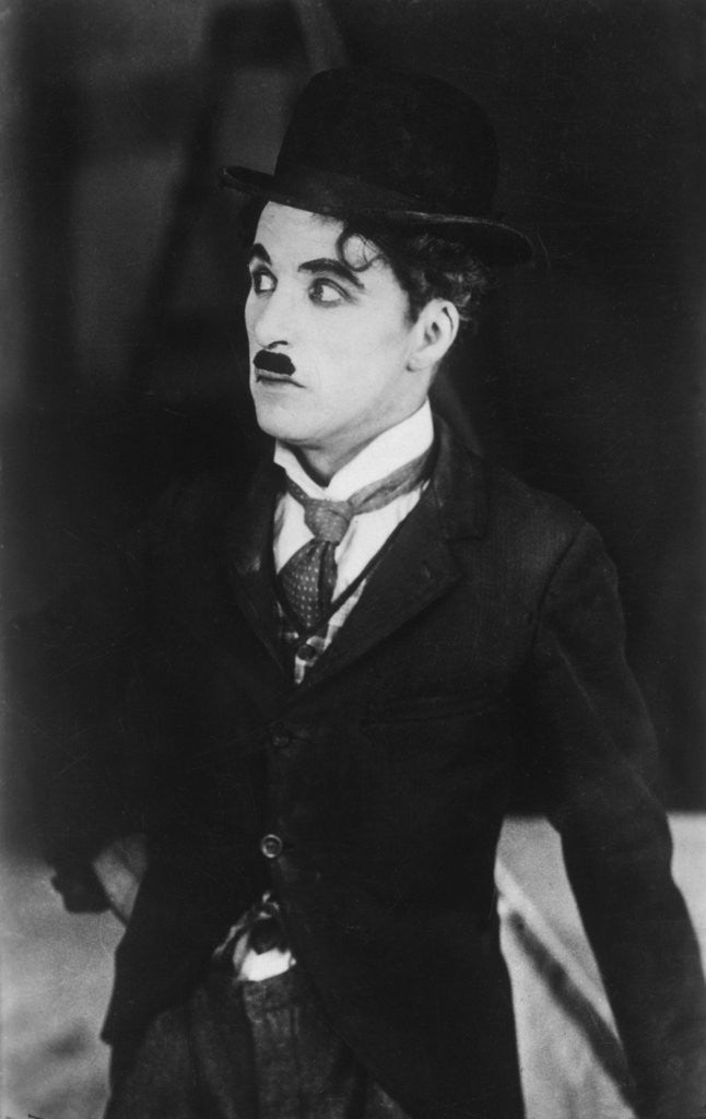 Detail of Charlie Chaplin (1889-1977), English/American actor and commedian by Anonymous